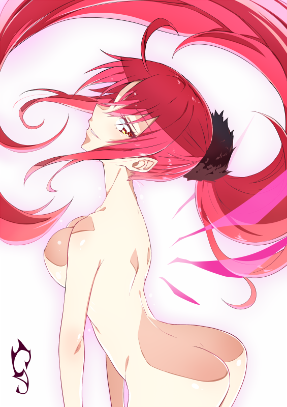 iwabane yuno and phoenix guildy (ore twintail ni narimasu) drawn by yuto_(dialique)