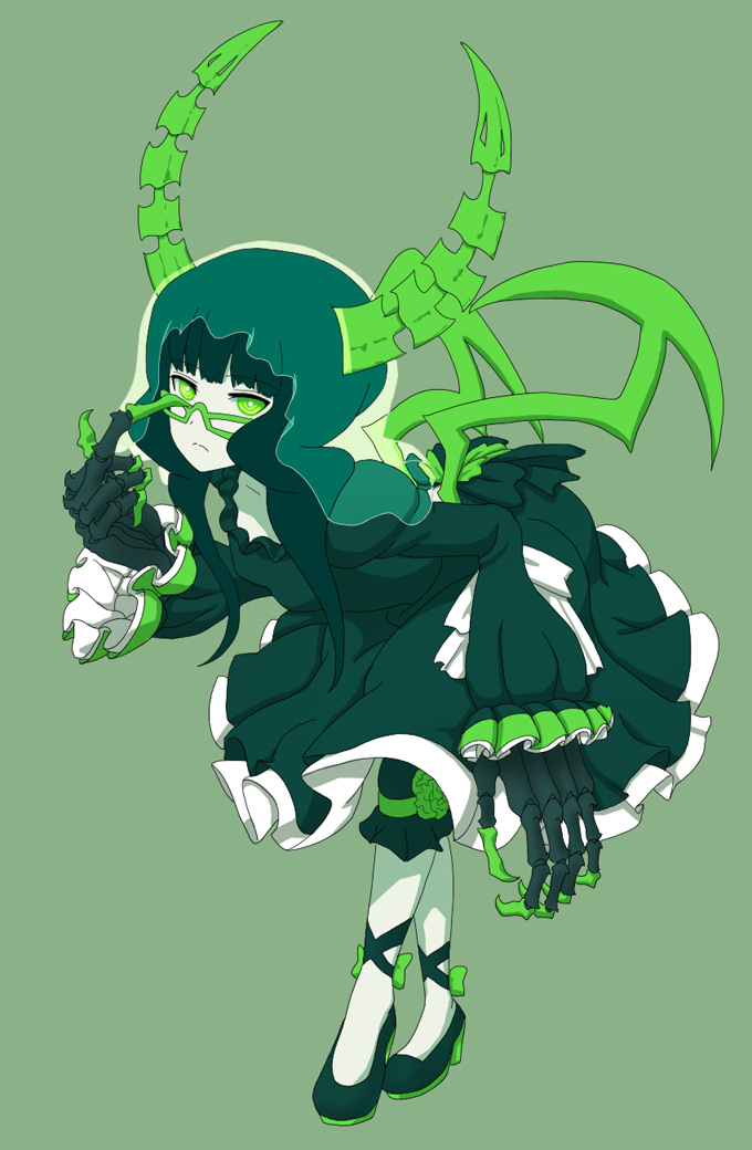 dead master (black rock shooter) drawn by neho_(2474665)