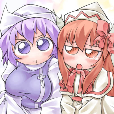 letty whiterock and lily white (touhou) drawn by nyagakiya