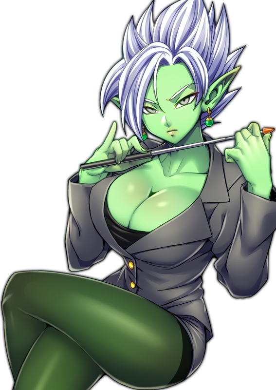zamasu and fused zamasu (dragon ball and 1 more) drawn by teba_motoko