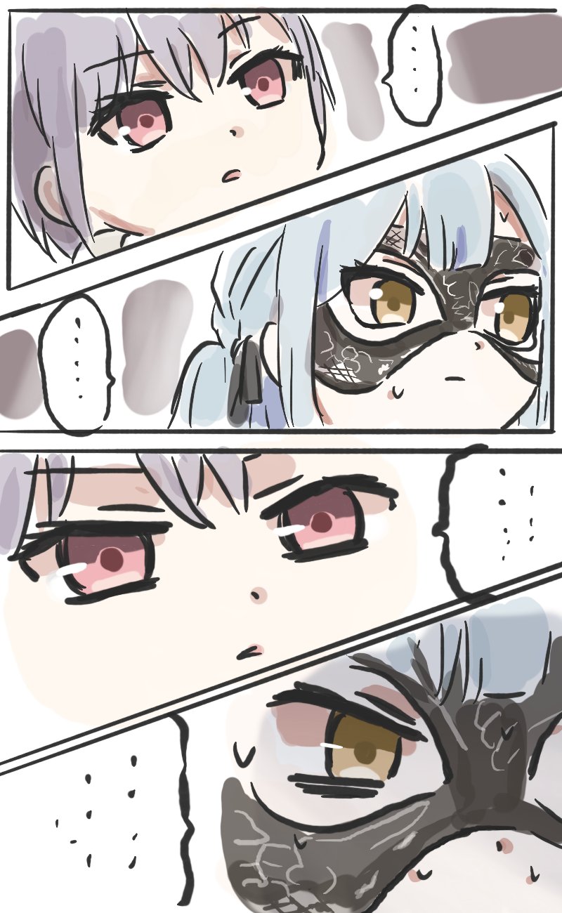 togawa sakiko, takamatsu tomori, and oblivionis (bang dream! and 1 more) drawn by lyy