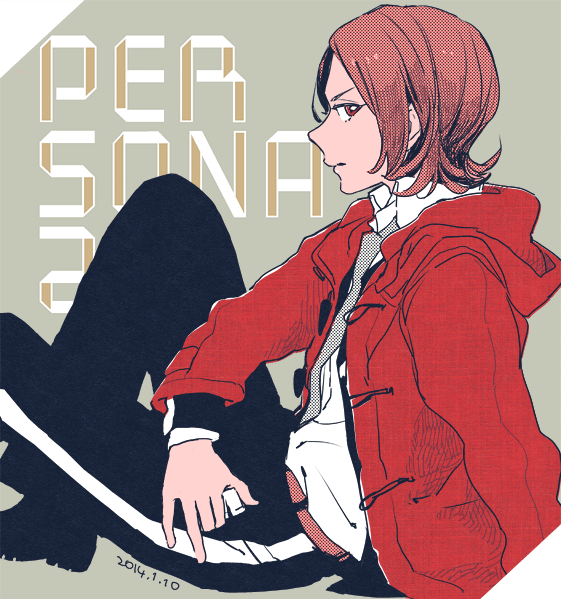 suou tatsuya (persona and 2 more) drawn by pe88y_(yu_tsugirls)