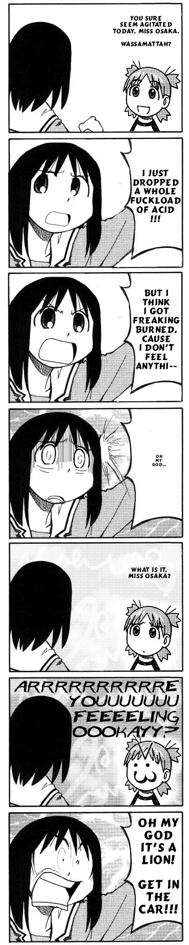 kasuga ayumu and koiwai yotsuba (azumanga daioh and 2 more)