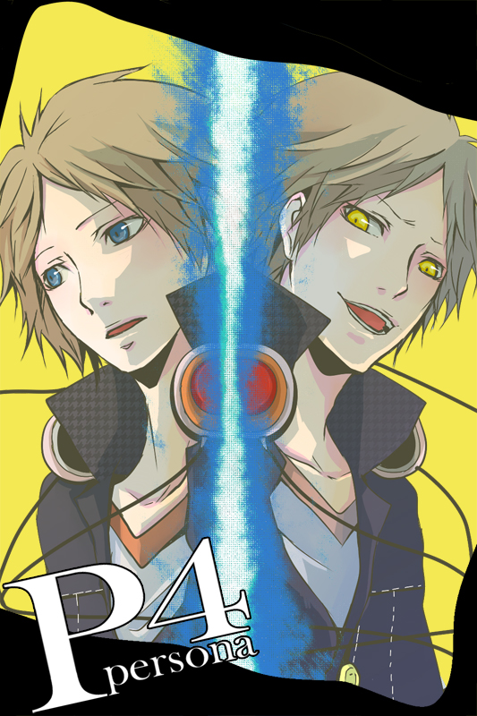hanamura yousuke (persona and 1 more) drawn by chocoreshon