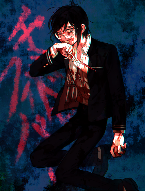 fukawa toko (danganronpa and 1 more) drawn by dg_xhs