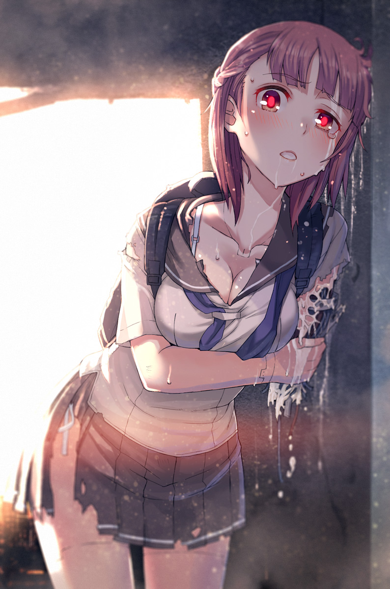 android girl #2 (original) drawn by itou_(onsoku_tassha)