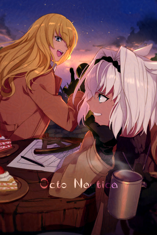 caenis and kirschtaria wodime (fate and 1 more) drawn by echo_(circa)