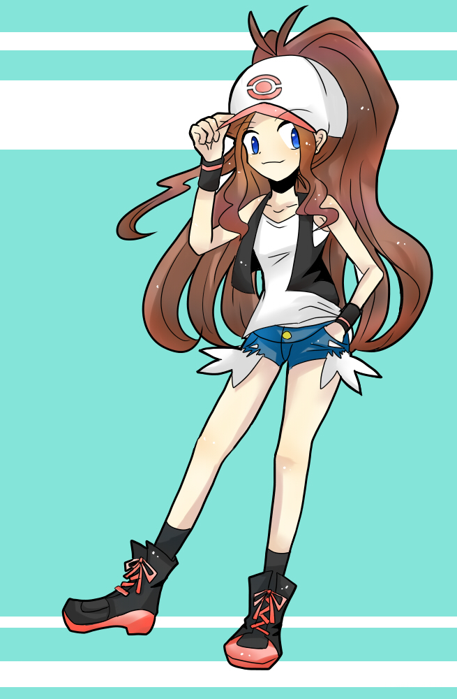 hilda (pokemon and 1 more) drawn by 2600amm