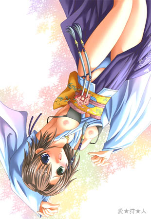 yuna (final fantasy and 2 more) drawn by tamagawa_yukimaru