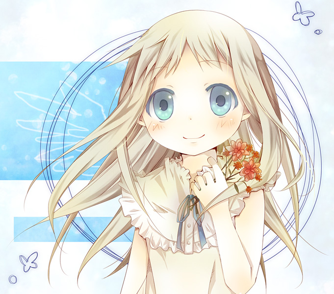 honma meiko (ano hi mita hana no namae wo bokutachi wa mada shiranai.) drawn by tsukishio_kanoka