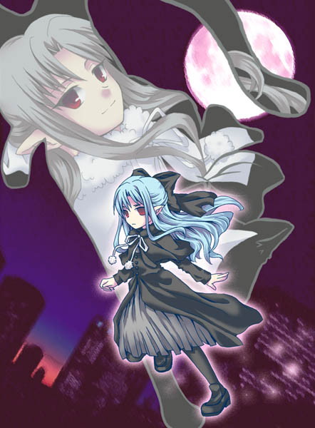 len and white len (tsukihime and 1 more)