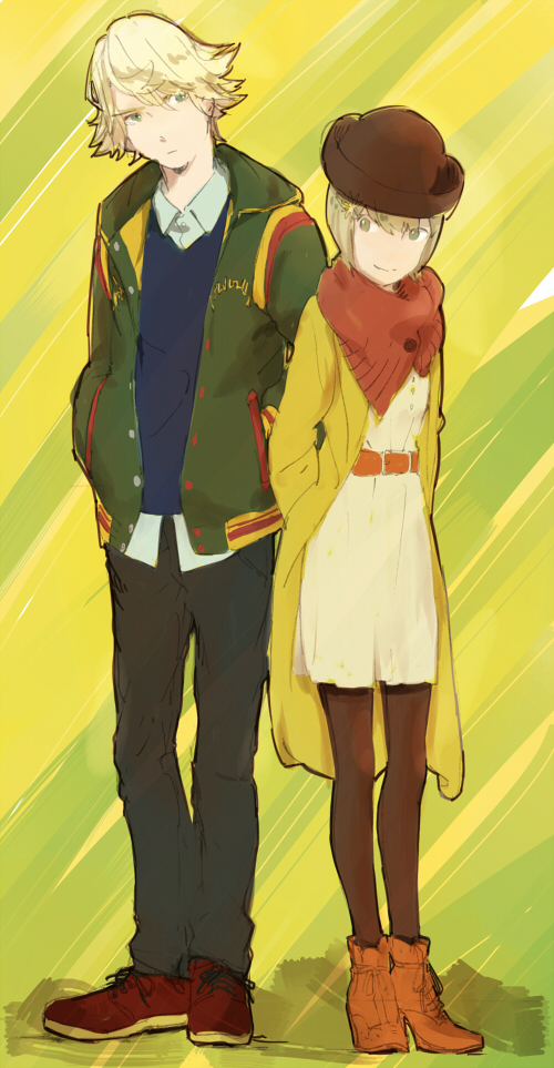 ivan karelin and huang baoling (tiger & bunny) drawn by mitosa
