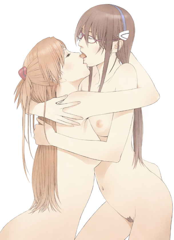 souryuu asuka langley and makinami mari illustrious (neon genesis evangelion and 1 more) drawn by watanabe_yasuaki