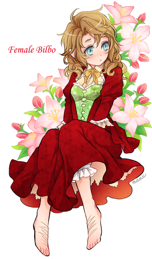 bilbo baggins (tolkien's legendarium and 2 more) drawn by shinzui_(fantasysky7)