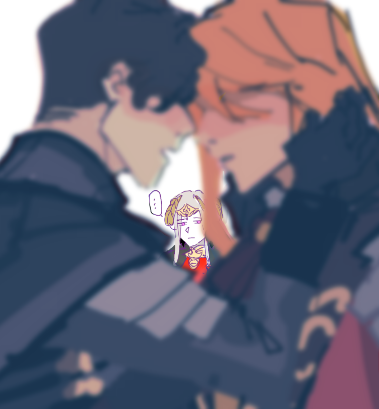 edelgard von hresvelg, hubert von vestra, and ferdinand von aegir (fire emblem and 1 more) drawn by j.r._doyle