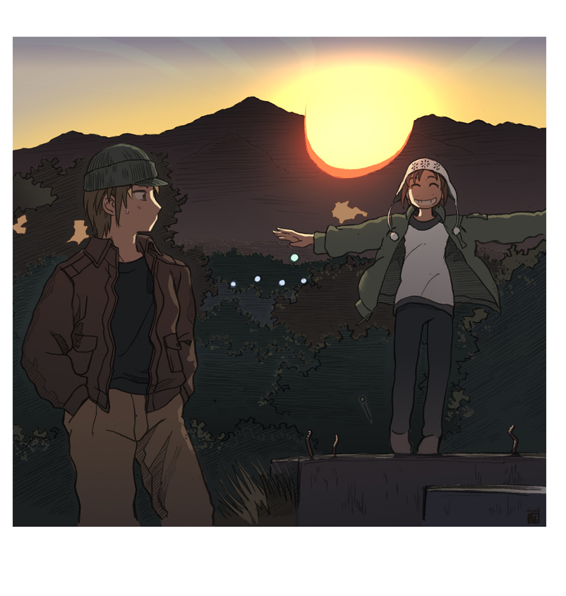kajika and isaki (kabu no isaki) drawn by dagashi_(place)