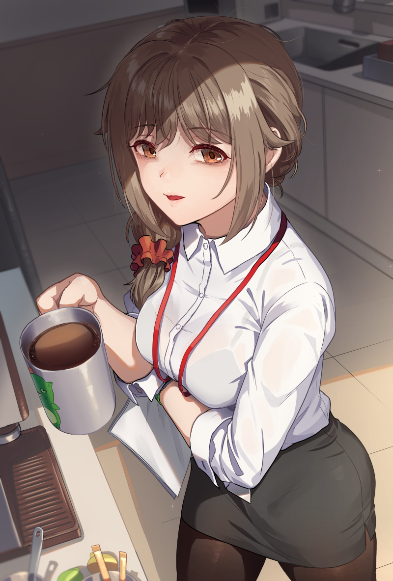 senkawa chihiro (idolmaster and 1 more) drawn by kamille_(vcx68)