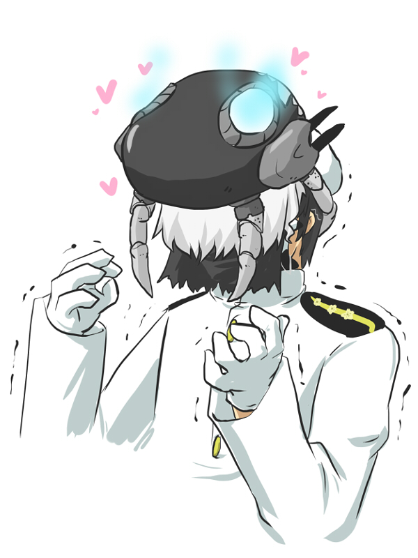 admiral and wo-class aircraft carrier (kantai collection) drawn by goma_(gomasamune)