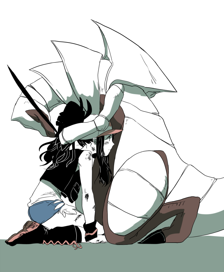 hilda and haxorus (pokemon and 1 more) drawn by a-k-g