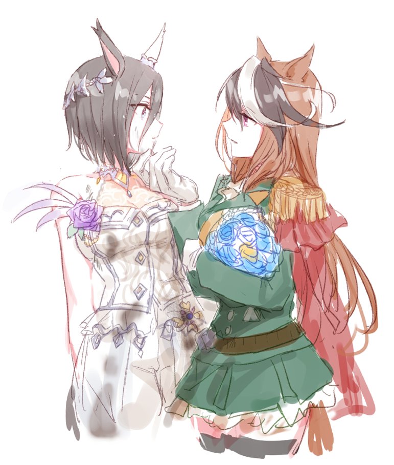 symboli rudolf and air groove (umamusume) drawn by romi_(346_ura)