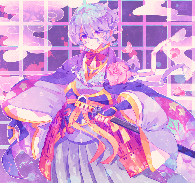 kasen kanesada (touken ranbu) drawn by zippo_(3756c)