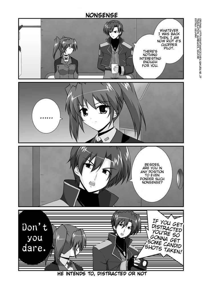 teana lanster and vice granscenic (lyrical nanoha and 1 more) drawn by mikage_takashi