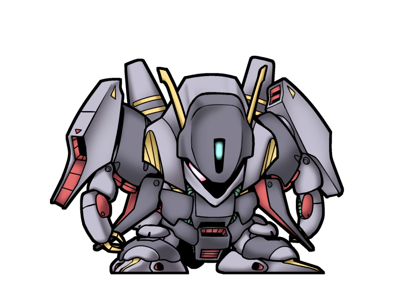 byalant (gundam and 2 more) drawn by nekoguruma