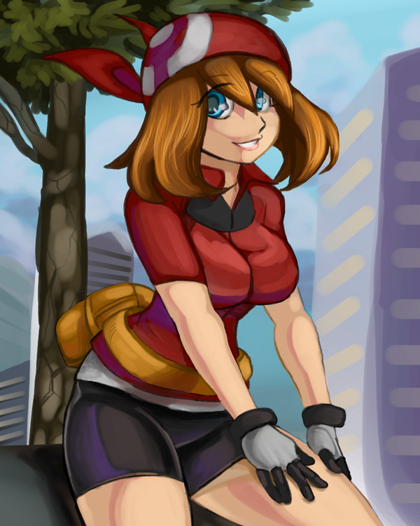 may (pokemon and 1 more) drawn by elazuls-core