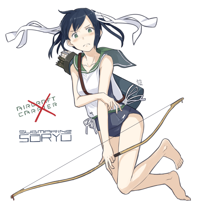 souryuu, i-401, and js souryuu (kantai collection) drawn by kawashina_(momen_silicon)