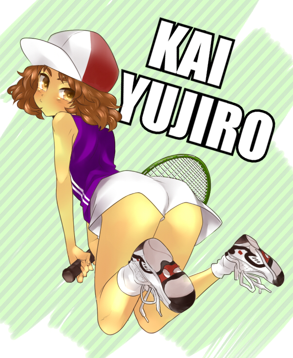 kai yuujirou (tennis no ouji-sama) drawn by msp_sammy