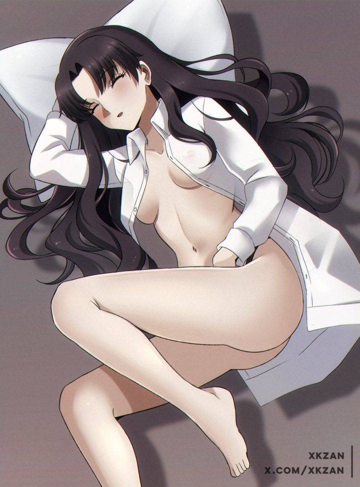 fujimaru ritsuka and ishtar (fate and 1 more) drawn by xkzan