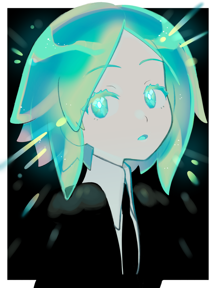 phosphophyllite (houseki no kuni) drawn by a_(poipiku_325815)