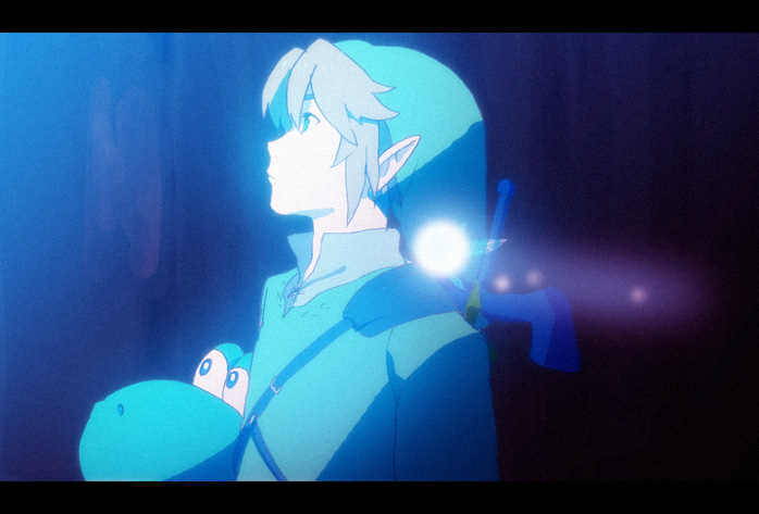 link, yoshi, and navi (the legend of zelda and 2 more) drawn by uichi