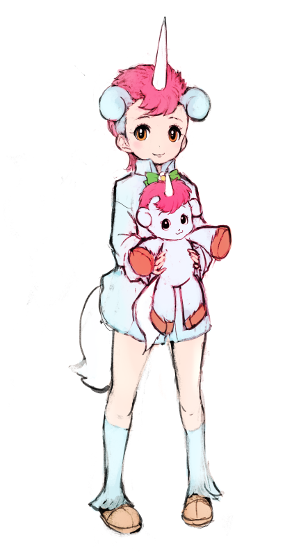 unico (kemono friends and 2 more) drawn by ise_(0425)
