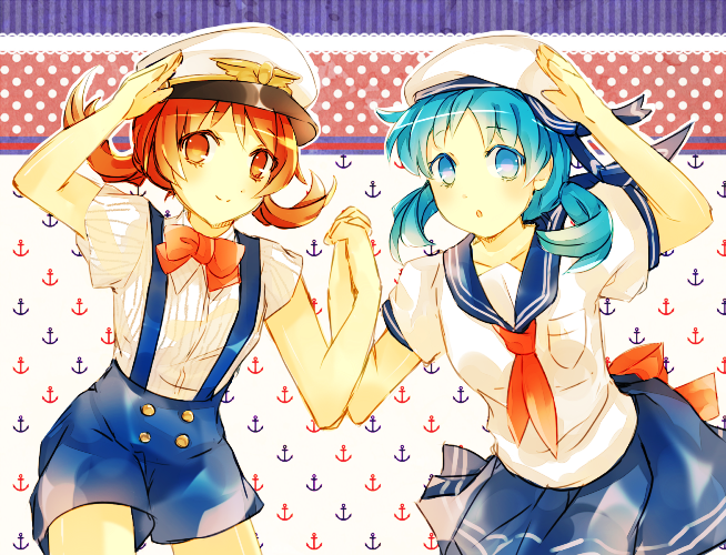 lyra and kris (pokemon and 2 more) drawn by kyatto