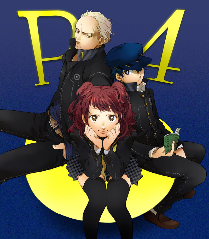 shirogane naoto, kujikawa rise, and tatsumi kanji (persona and 1 more) drawn by kamimon