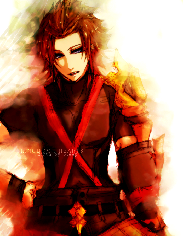 terra (kingdom hearts and 1 more) drawn by leech0