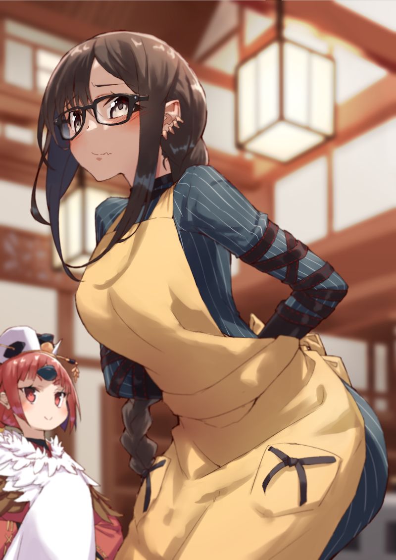 yu mei-ren and beni-enma (fate and 1 more) drawn by jonsun