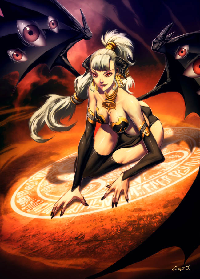 agas (persian mythology) drawn by genzoman