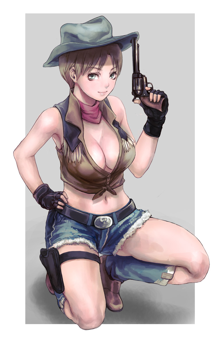 rebecca chambers (resident evil and 1 more) drawn by sgk