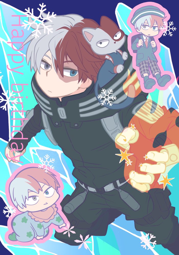 todoroki shoto (boku no hero academia) drawn by kan_(k_mham1212)