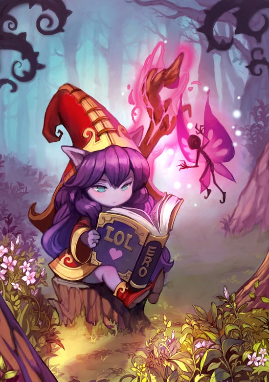 lulu and pix (league of legends) drawn by ask_(dreaming_cat)