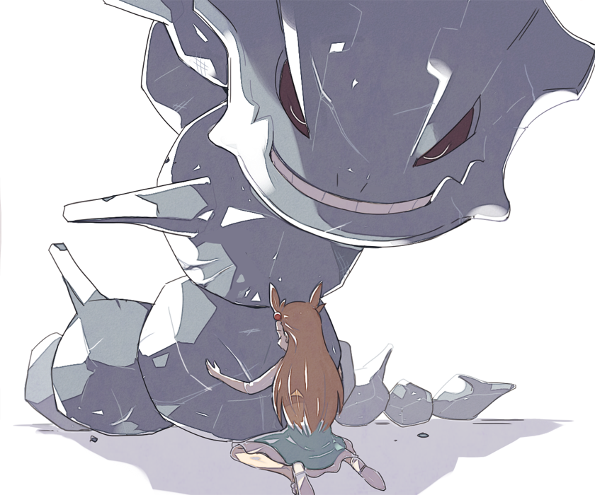 jasmine and steelix (pokemon and 1 more) drawn by ssalbulre