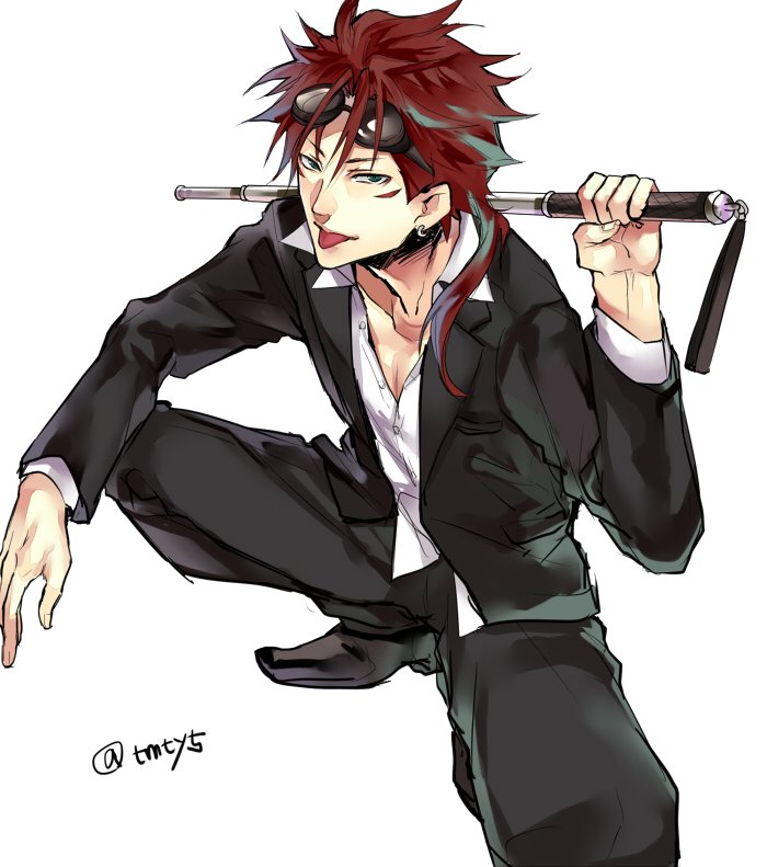 reno (final fantasy and 1 more) drawn by tama_(tmfy5)