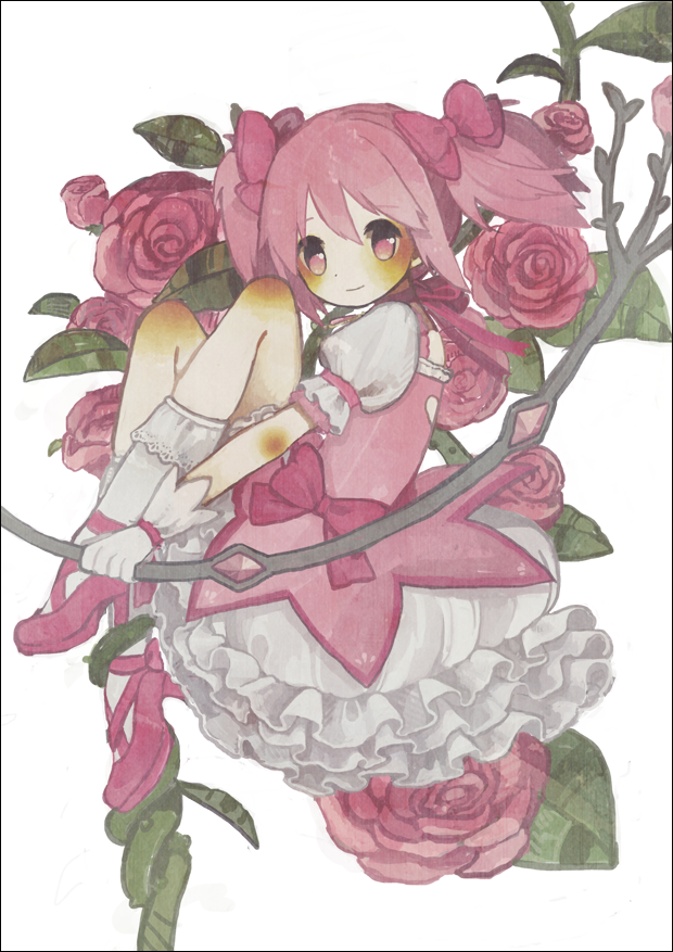 kaname madoka (mahou shoujo madoka magica) drawn by meisa