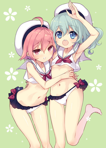 komeiji koishi and komeiji satori (touhou) drawn by minamura_haruki