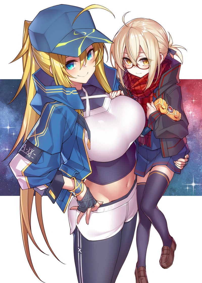 artoria pendragon, mysterious heroine xx, and mysterious heroine x alter (fate and 1 more) drawn by kodama_yuu