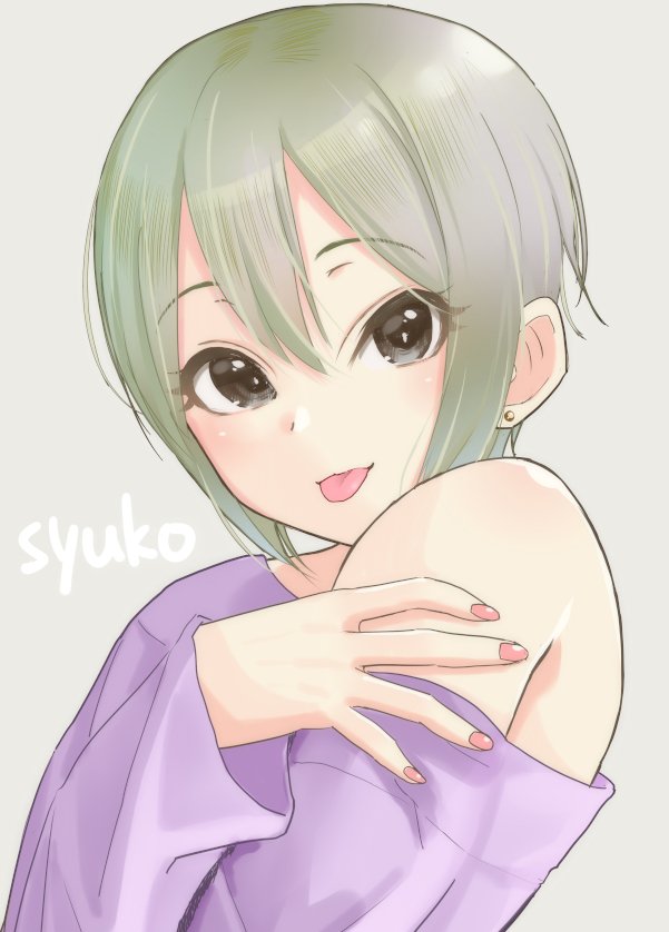 shiomi syuko (idolmaster and 1 more) drawn by ginnote