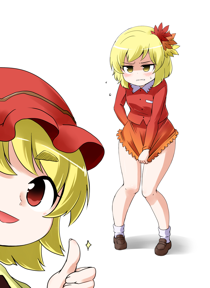 aki minoriko and aki shizuha (touhou) drawn by kousei_(public_planet)