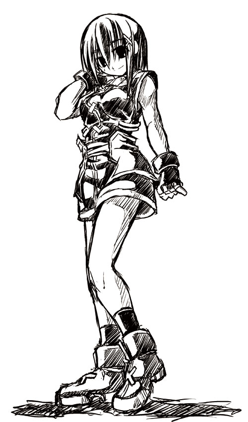 yagami hayate (lyrical nanoha and 1 more) drawn by yuuka_(o.t.kingdom)